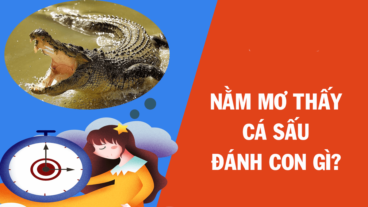 Nằm mơ thấy cá sấu đánh đề số nào chuẩn xác?